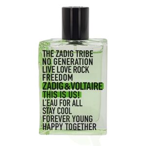 Zadig & Voltaire This is Us! L'Eau For All Edt Spray 50 ml