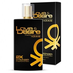 Love & Desire Premium Edition Homme 2x Stærkere Feromoner Feromoner til mænd spray 100ml