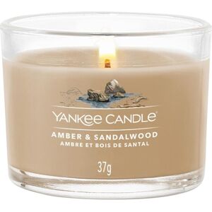 Yankee Candle Rumdufte Votivlys i glas Amber & Sandalwood