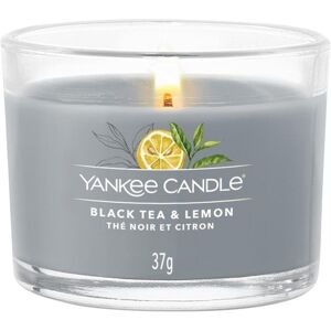 Yankee Candle Rumdufte Votivlys i glas Black Tea & Lemon
