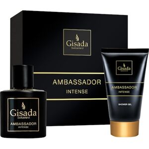 Gisada Dufte til mænd Ambassador Intense Gavesæt Eau de Parfum Spray 50 ml + Shower Gel 100 ml