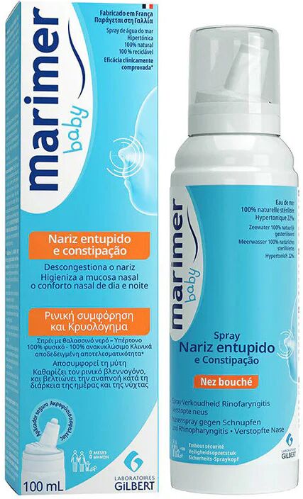 Marimer Baby Spray Agua de Mar Hipertónica 100ml