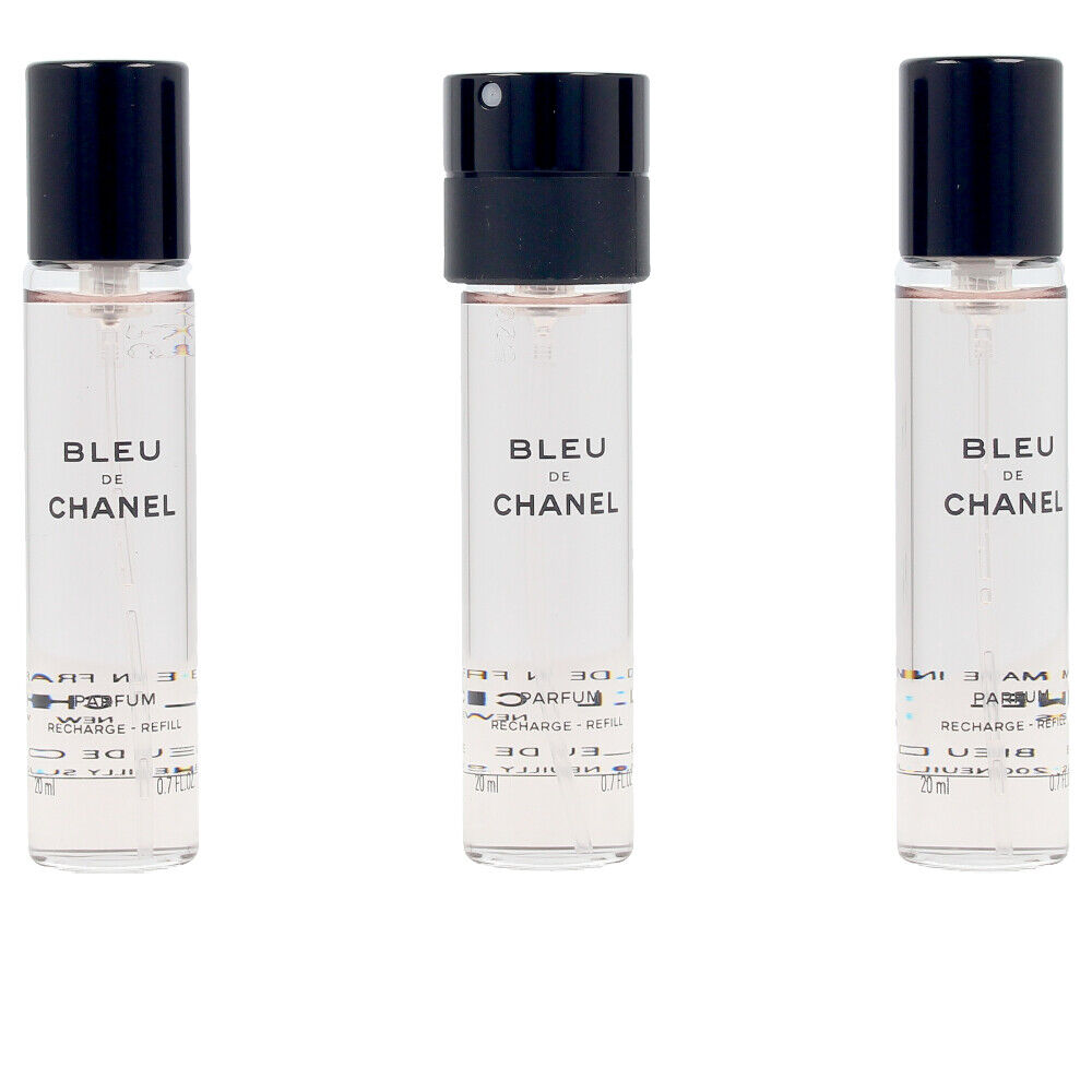 Chanel Bleu eau de parfum vaporizador twist & spray 3 refills x 20 ml