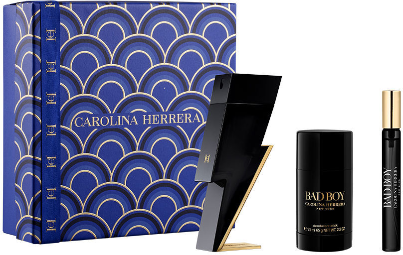 Carolina Herrera Bad Boy lote 3 pz