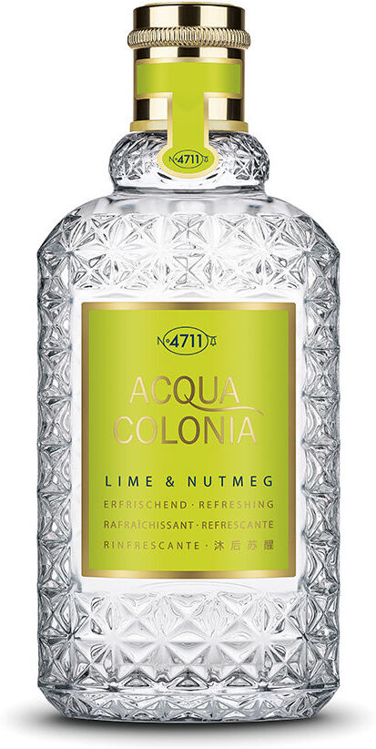 4711 Acqua Colonia Lime & Nutmeg eau de Cologne vaporizador 170 ml