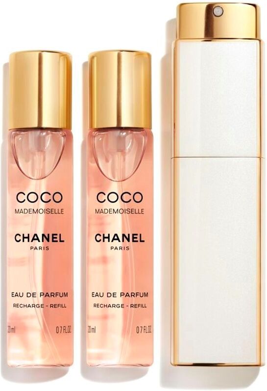 Chanel Coco Agua de Perfume Mademoiselle Fragance 3x20mL