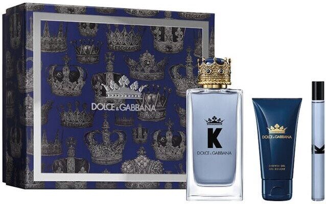 Dolce & Gabbana K By Dolce &amp; Gabbana Eau de Toilette para hombreK By Dolce &amp; Gabbana Eau de Toilette 100 mL 10 mL Gel de ducha 50 mL 1&nbsp;un.