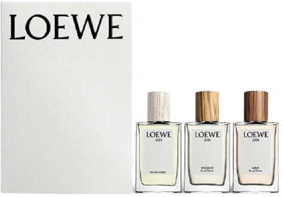 001 Eau de Parfum MujerLoewe 001 Mujer EDP 30 mL 001 EDC 30 mL 001 Hombre EDP 30 mL 1&nbsp;un.