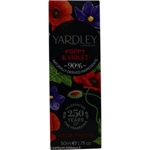 Yardley Poppy & Violet Eau de Toilette 50ml Spray