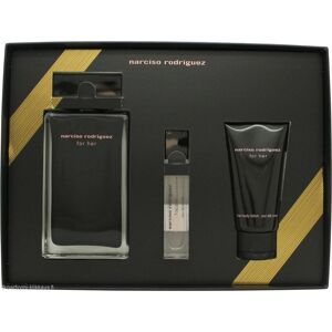 Narciso Rodriguez for Her Gift Set 100ml EDT + 50ml Body Lotion +10ml EDT