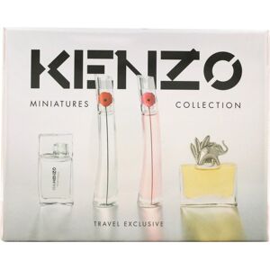 Miniatures Gift Set 5ml Jungle Elephant EDP + 4ml Flower EDP + 4ml Flower by Kenzo Poppy Bouquet EDP + 5ml L'Eau Kenzo Pour Femme EDT