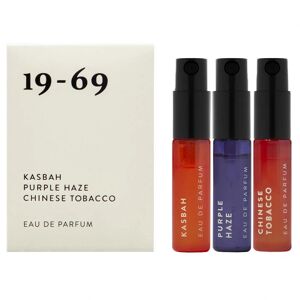 19-69 The Collection Four EdP (3 references). Kasbah, Purple Haze, Chinese Tobacco (3 x 2,5 ml)