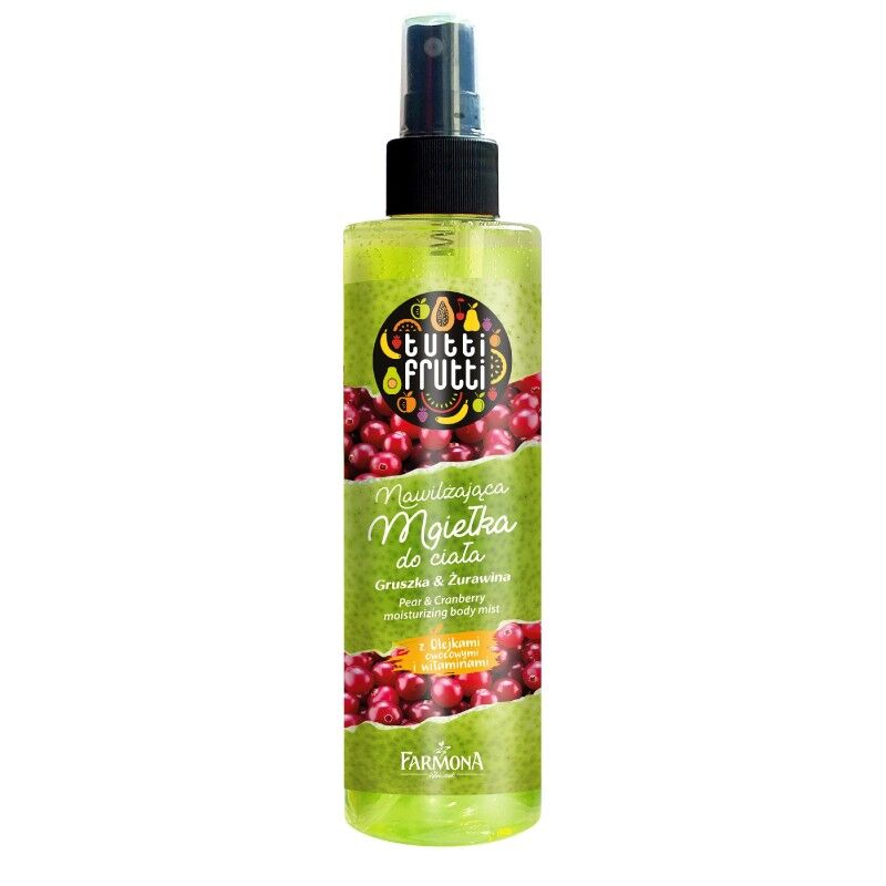 Tutti Frutti Pear &amp; Cranberry Moisturizing Body Mist 200 ml Body Mist