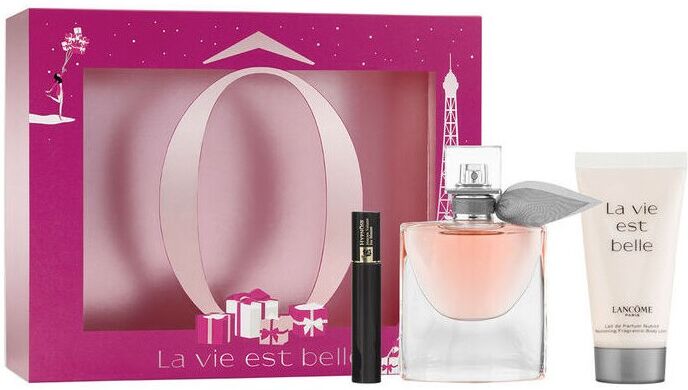 Lanc&ocirc;me La Vie Est Belle EDP &amp; Body Lotion &amp; Hypnose Noir Mascara 30 ml + 50 ml + 2 ml Lahjapakkaus