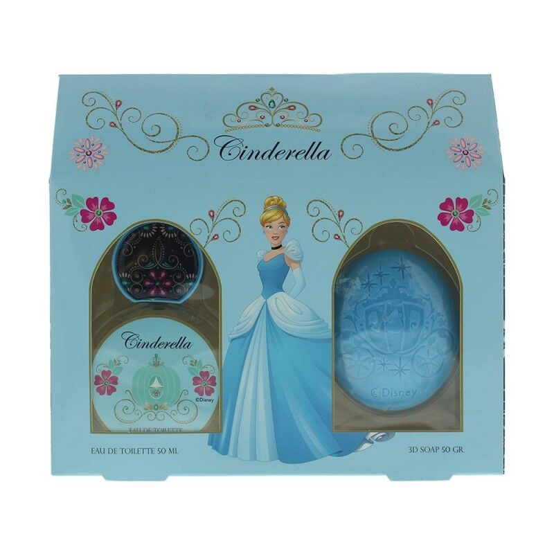 Disney Cinderella EDT &amp; Soap Set 50 ml + 50 g Lahjapakkaus