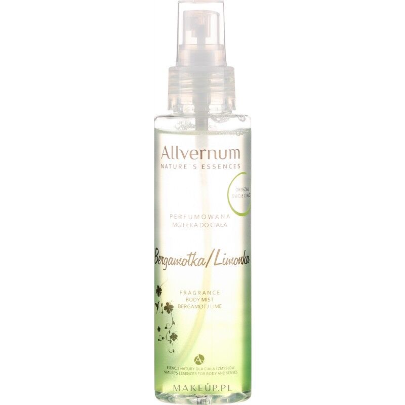 Allvernum Fragrance Body Mist Bergamot &amp; Lime 125 ml Body Mist