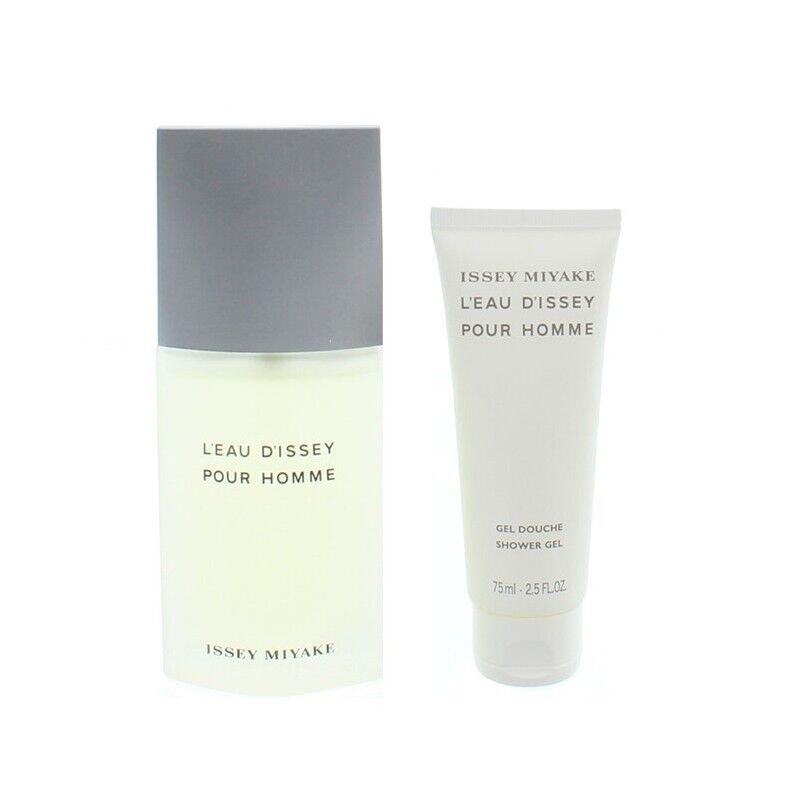 Issey Miyake L&#039;Eau d&#039;Issey Pour Homme EDT &amp; Shower Gel 2 x 75 ml Lahjapakkaus