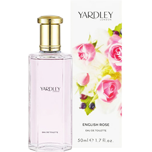 Yardley English Rose Eau de Toilette 50ml - Publicité