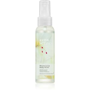 Avon Senses White Lily & Musk spray rafraîchissant corps 100 ml - Publicité