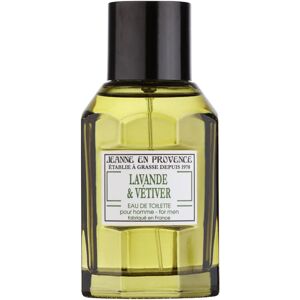 Jeanne en Provence Lavande & Vétiver Eau de Toilette pour homme 100 ml