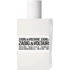 Zadig & Voltaire THIS IS HER! Eau de Parfum pour femme 100 ml - Publicité