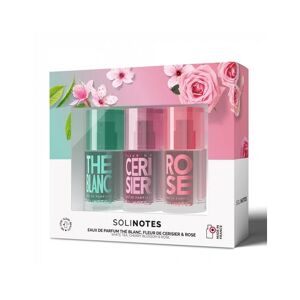 Solinotes Coffret Eaux de Parfum Florales Vegan 3x15ml