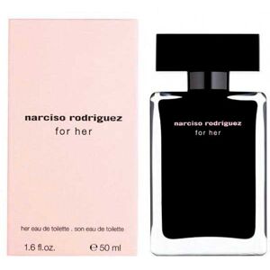 Narciso Rodriguez For Her 50ml Eau De Toilette Noir,Rose Femme Noir,Rose One Size female