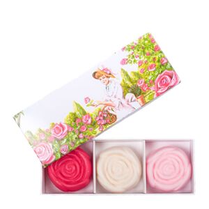 La Savonnerie de Nyons Coffret de 3 savons ROSE