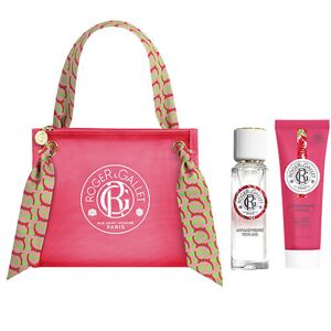 Roger & Gallet Coffret Trousse Eau Parfumee Bienfaisante Gingembre Rouge 30ml & Lait Corps Roger&Gallet