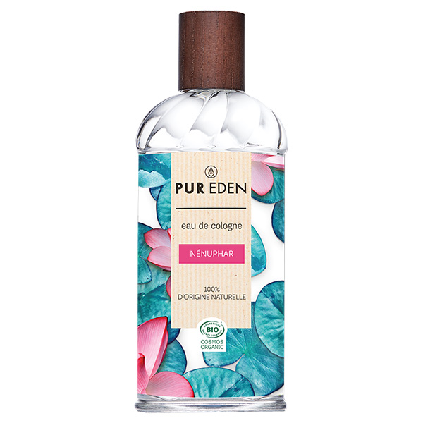 Pur Eden Eau de Cologne Bio Nénuphar Jasmin Rose Aubépine 250ml