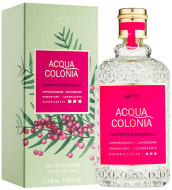 4711 Acqua Colonia Eau de Cologne Poivre Rose et Pamplemousse 170ml