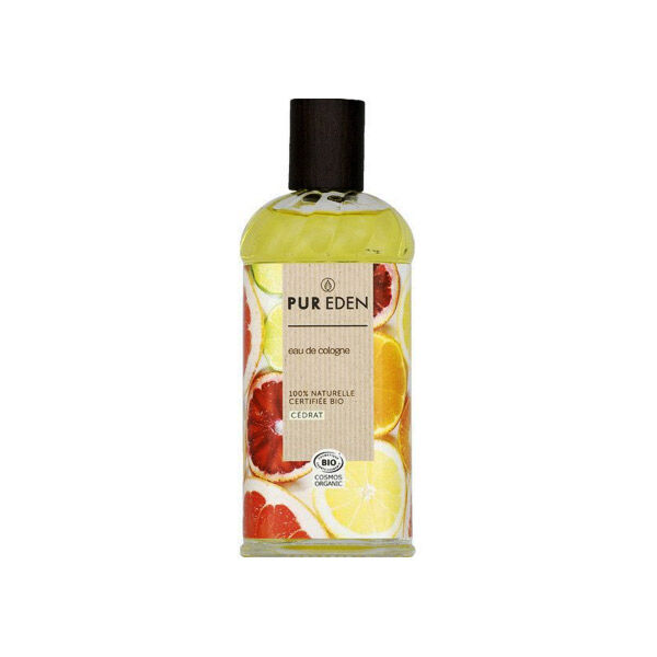 Pur Eden Eau de Cologne Bio Cédrat Bergamote Petit Grain 250ml