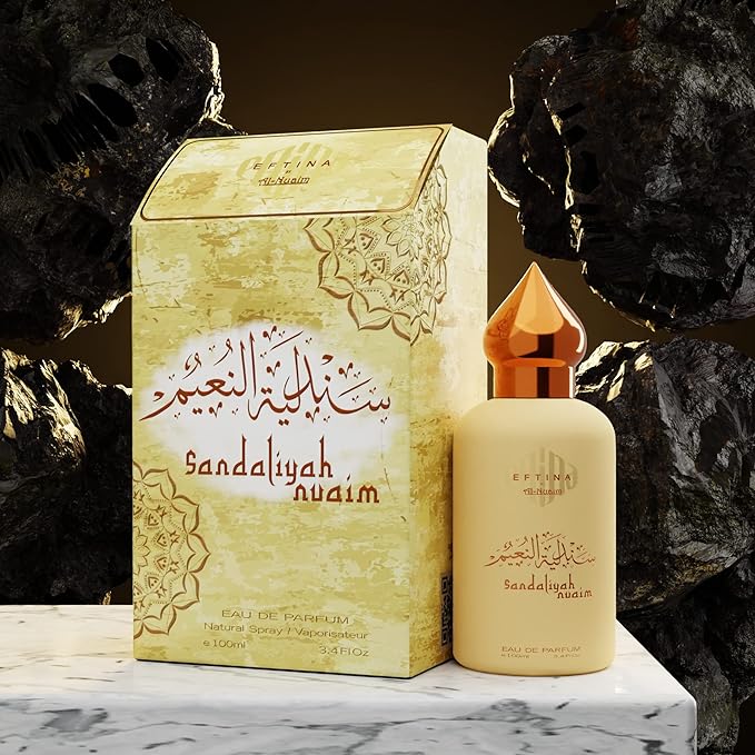 EFTINA by Al-Nuaim Sandaliyah Nuaim Eau De Parfum   EDP Perfumes   Long Lasting Perfumes   Luxury Perfumes For Men & Women   100 ml