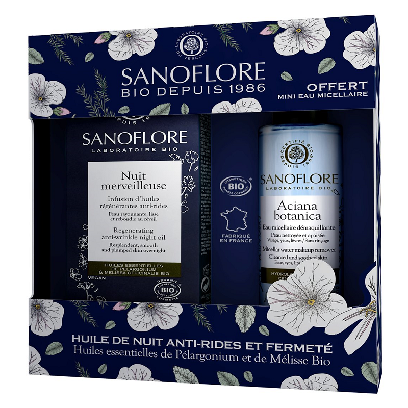 Sanoflore Coffret Merveilleuse Nuit certifié Bio