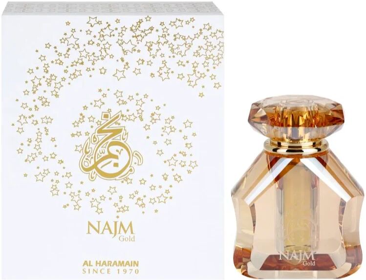 Al Haramain Najm Gold perfumed oil Unisex 18 ml