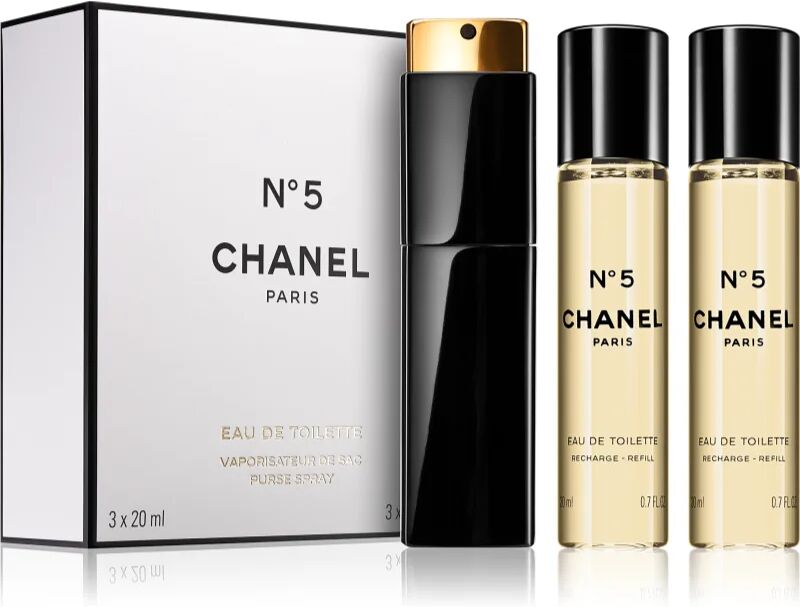 Chanel N°5 Eau de Toilette for Women 3 x 20 ml