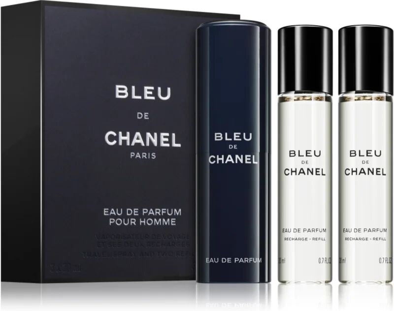 Chanel Bleu de Chanel Eau de Parfum for Men 3 x 20 ml