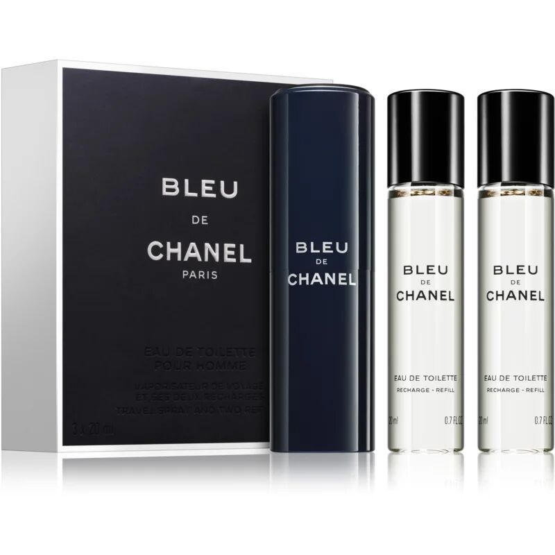 Chanel Bleu de Chanel Eau de Toilette for Men 3x20 ml