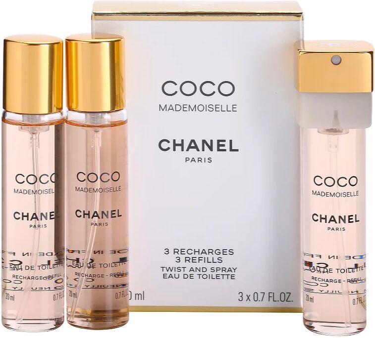 Chanel Coco Mademoiselle Eau de Toilette for Women 3x20 ml