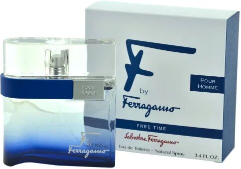 Salvatore Ferragamo F by Ferragamo Free Time Eau de Toilette for Men 100 ml