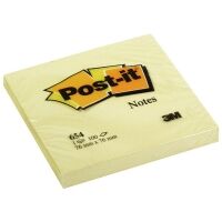3M Post-it Notes Yellow (76mm x 76mm)