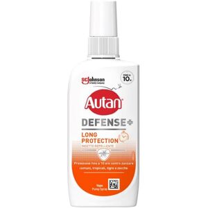 Autan Defense Long Protection Vapo Insettorepellente Protezione 10 Ore, 100ml