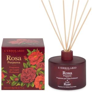 L'erbolario Rosa Purpurea Fragranza Per Legni Profumati 200ml