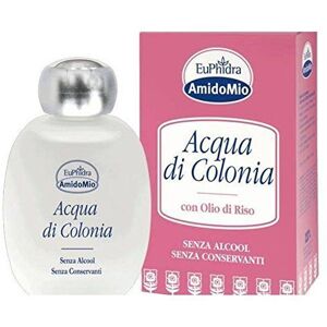 Zeta Farmaceutici Spa Euphidra Amidomio - Acqua di Colonia Profumata Pelli Sensibili 100ml, Fragranza Delicata e Senza Irritazioni