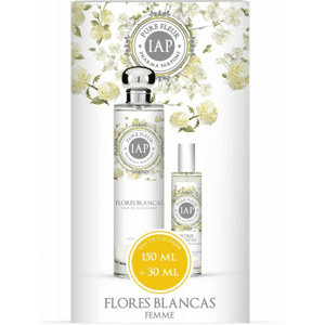 Iap Pharma Parfums Srl Iap Pharma Cofanetto Duplo Pure Fleur Eau De Cologne Flores Blancas 150ml + 50ml - Acqua Di Colonia Per Uomo