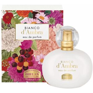 Helan Cosmesi Srl Helan Bianco D'Ambra Eau De Parfum Noce Moscata/Iris/Muschio 50ml - Fragranza Avvolgente e Misteriosa