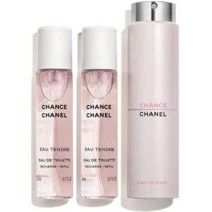 Chanel Chance Eau Tendre Eau De Toilette Twist And Spray 60 ML (3 X 20 ML)