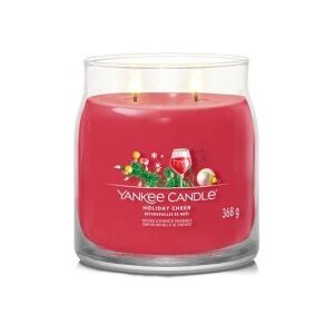 Yankee Candle Candela Profumata In Giara Media Holiday Cheer 368 gr