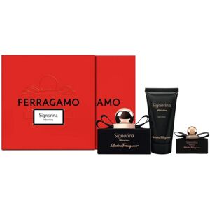 Salvatore Ferragamo Signorina Misteriosa Confezione 100 ML Eau de Parfum + 50 ML Body Lotion + 5 ML Eau de Parfum miniatura