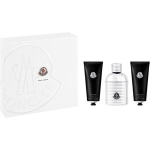 Moncler Pour Homme Confezione 100 ML Eau de Parfum + 100 ML Shampooing + 100 ML Shower Gel